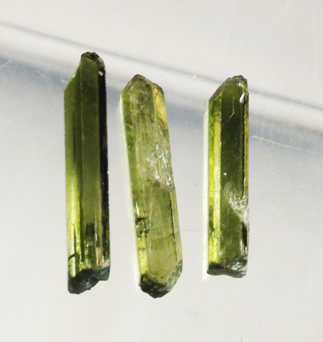 Lot de 3 cristaux naturels 5,00 ct