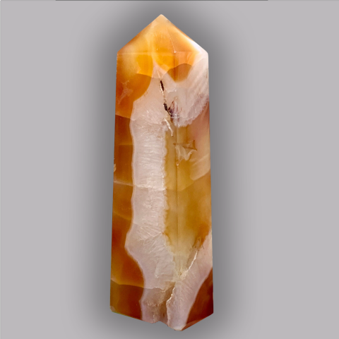 AGATE Cornaline - Oblisque 384 g.