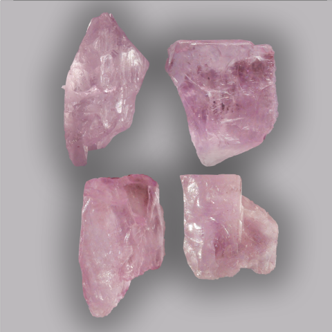 KUNZITE cristal naturel 7,0/8,9 g.