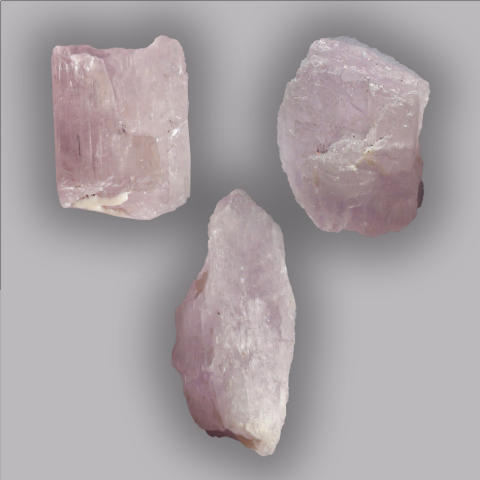 KUNZITE cristal naturel 5,6/17  g.