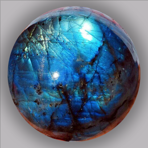 LABRADORITE sphre 274 g.