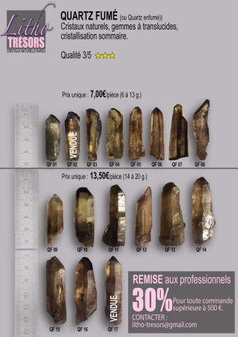 QUARTZ FUM 14/20 g.