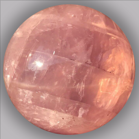 QUARTZ ROSE sphre 374 g.