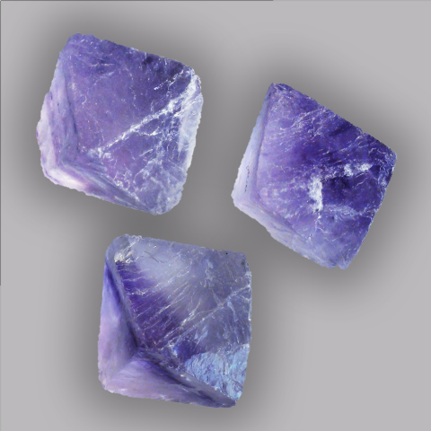 FLUORITE violette 3,0/3,9 g.