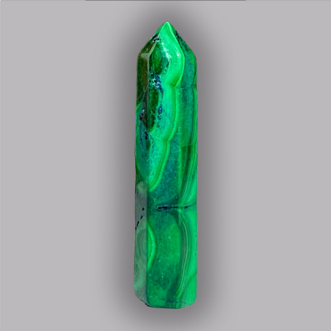 MALACHITE oblisque 28 g.