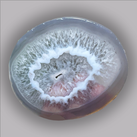 AGATE tranche polie 68 g.