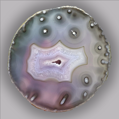 AGATE tranche polie 237 g.