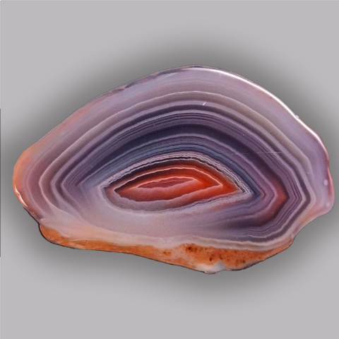 AGATE tranche polie 8,66 g.