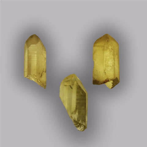 CITRINE cristal monotermin 3/6 g.