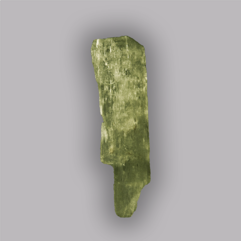 HIDDNITE cristal naturel 4,44 ct.
