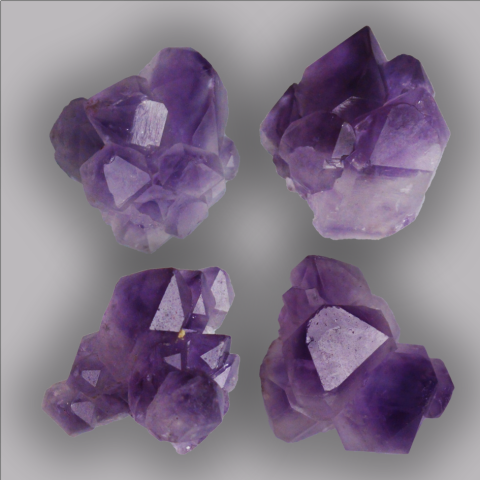 AMTHYSTE Fleur cristal naturel 12/15 g.