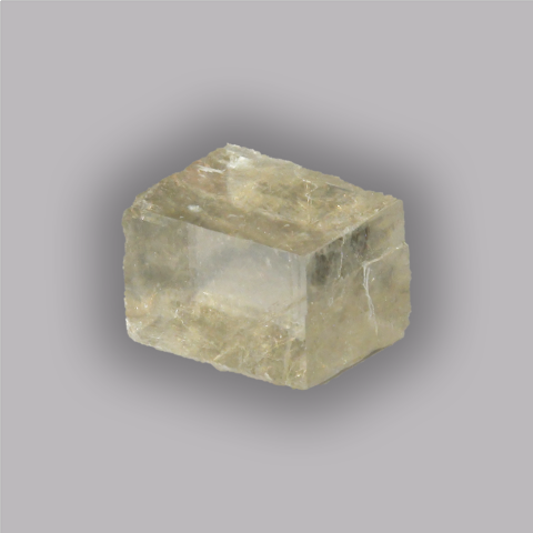 CALCITE OPTIQUE jaune, cristal naturel  2,90 g.