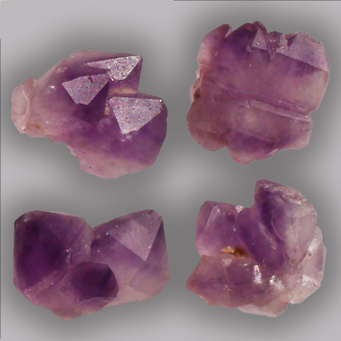 AMTHYSTE Fleur, Cristal naturel 5/7,9 g.