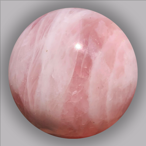 QUARTZ ROSE Sphre 234 g. 
