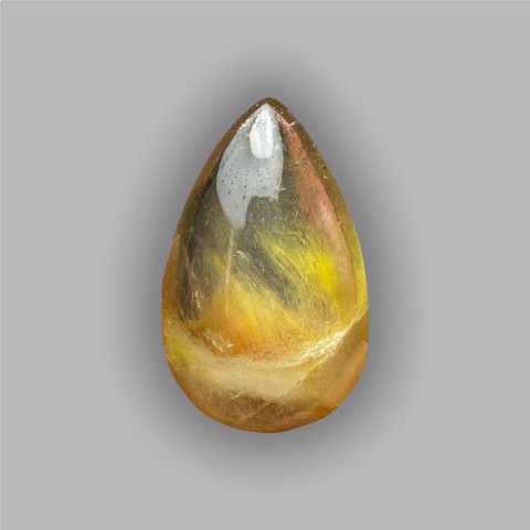 QUARTZ RUTIL cabochon de joaillerie 41,4 ct.