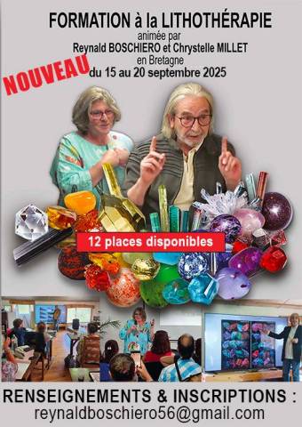FORMATION complte  la LITHOTHRAPIE en prsenciel - Septembre 2025