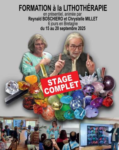 FORMATION complte  la LITHOTHRAPIE en prsenciel - Septembre 2025
