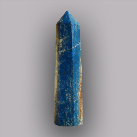 LAPIS LAZULI - Oblisque 85 g., 21 x 23 x 97 mm. mm
