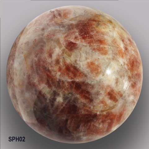 PIERRE DE SOLEIL sphre 259 g.,  56 mm.