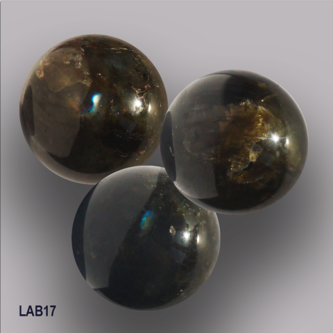 LABRADORITE sphre 52 g.,  38 mm.