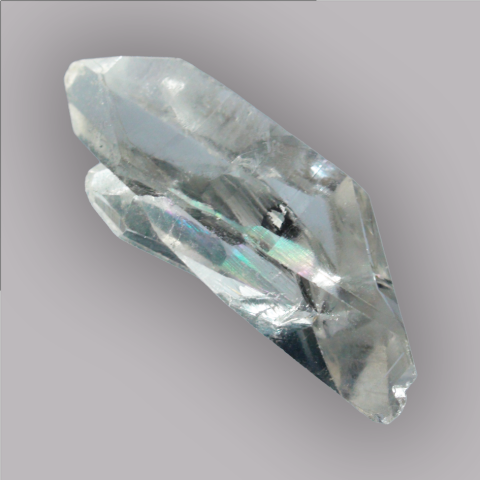 DIAMANT de HERKIMER, Cristal naturel bitermin 5,4g., 31 mm.