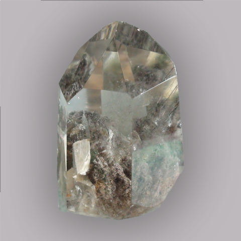 QUARTZ silicat (lodolite) 36g., 41 x 26 x 25 mm.